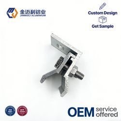 Aluminium rail + roof brackets (per rail)