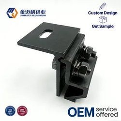 Mid clamp + end clamp kit 35–50 mm (100 pcs)